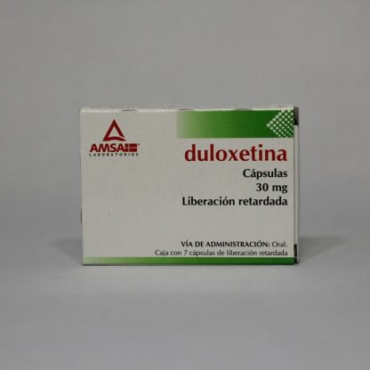 DULOXETINA 30MG  C/7 CAP