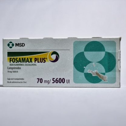 FOSAMAX PLUS 70MG/5600UI C/4 COM