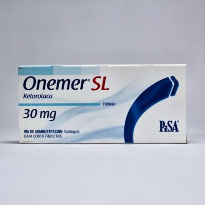 ONEMER SL 30MG C/6 TABS SUBLINGUAL