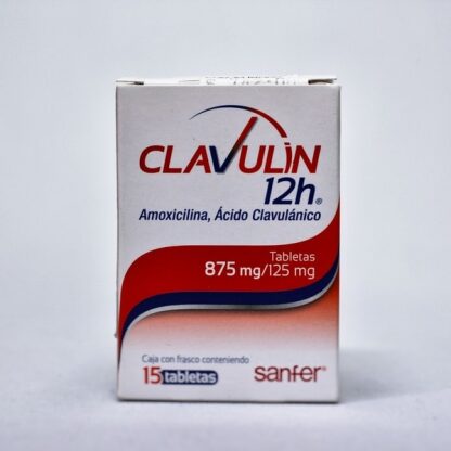 CLAVULIN 12H 875/125MG TAB C/15