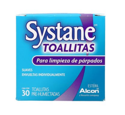 SYSTANE TOALLITAS PRE HUMECTADAS C/30