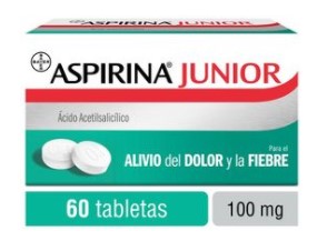 ASPIRINA JR TAB C/60 (ACIDO ACETIL SALICILICO)