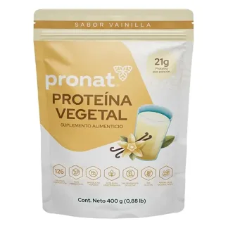 PRONAT PROTEINA VEGETAL VAINILLA 400 GR
