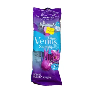 GILLETTE VENUS SUAVE CON 2 RASTRILLOS