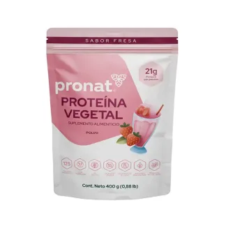PRONAT PROTEINA VEGETAL FRESA 400 GR