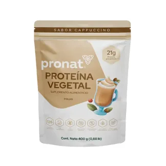 PRONAT PROTEINA VEGETAL CAPPUCCINO 400 GR